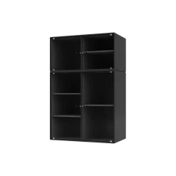 RIPPLE III vitrineskab, 05 black