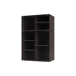 RIPPLE III vitrineskab, 160 balsamic