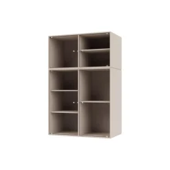 RIPPLE III vitrineskab, 168 clay