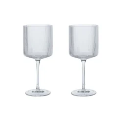 Ripple Rødvinsglas 2 stk., clear