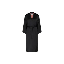 Robes Satin Robe 01, black