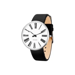 Roman armbåndsur, white/steel/black