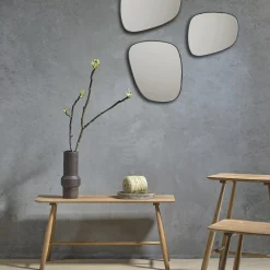 Rost vase, mørk brun