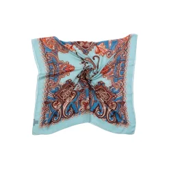 ROYAL PAISLEY tørklæde, blue