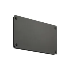 RØRHAT navneplade, sort