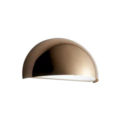 RØRHAT væglampe, rå kobber