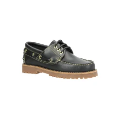 RUDDER-X Boat Shoes, black