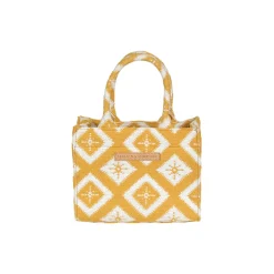 Rue Rivoli Small Tote, ochre yellow