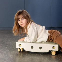 Rullebræt, sand grey/honey yellow