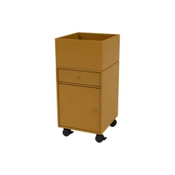 RUNNER opbevaring på hjul, 142 amber