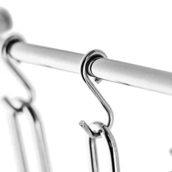 S kroge 6 stk., rustfrit stål