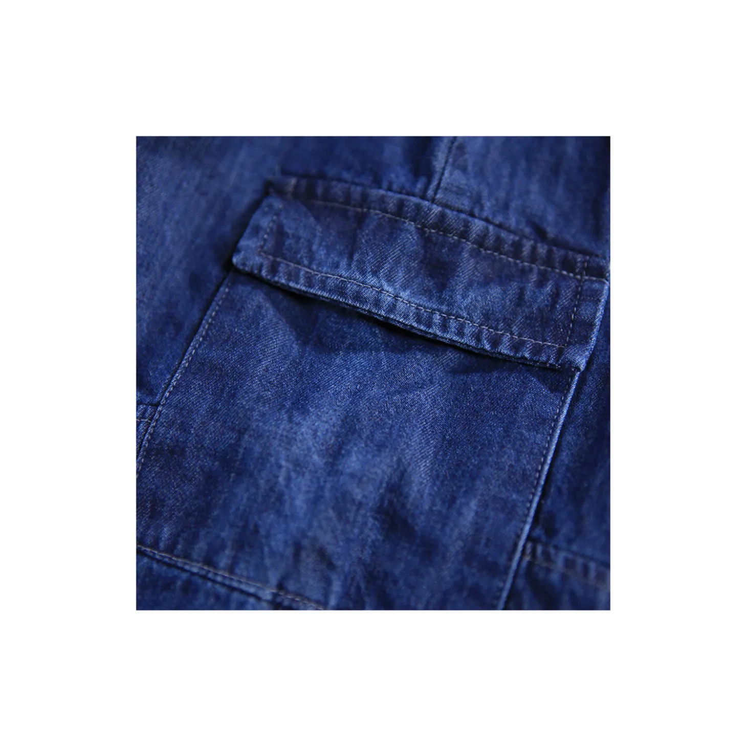 Sae bukser, mid blue wash