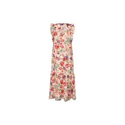 SamoLL Midi Dress SL, flower print