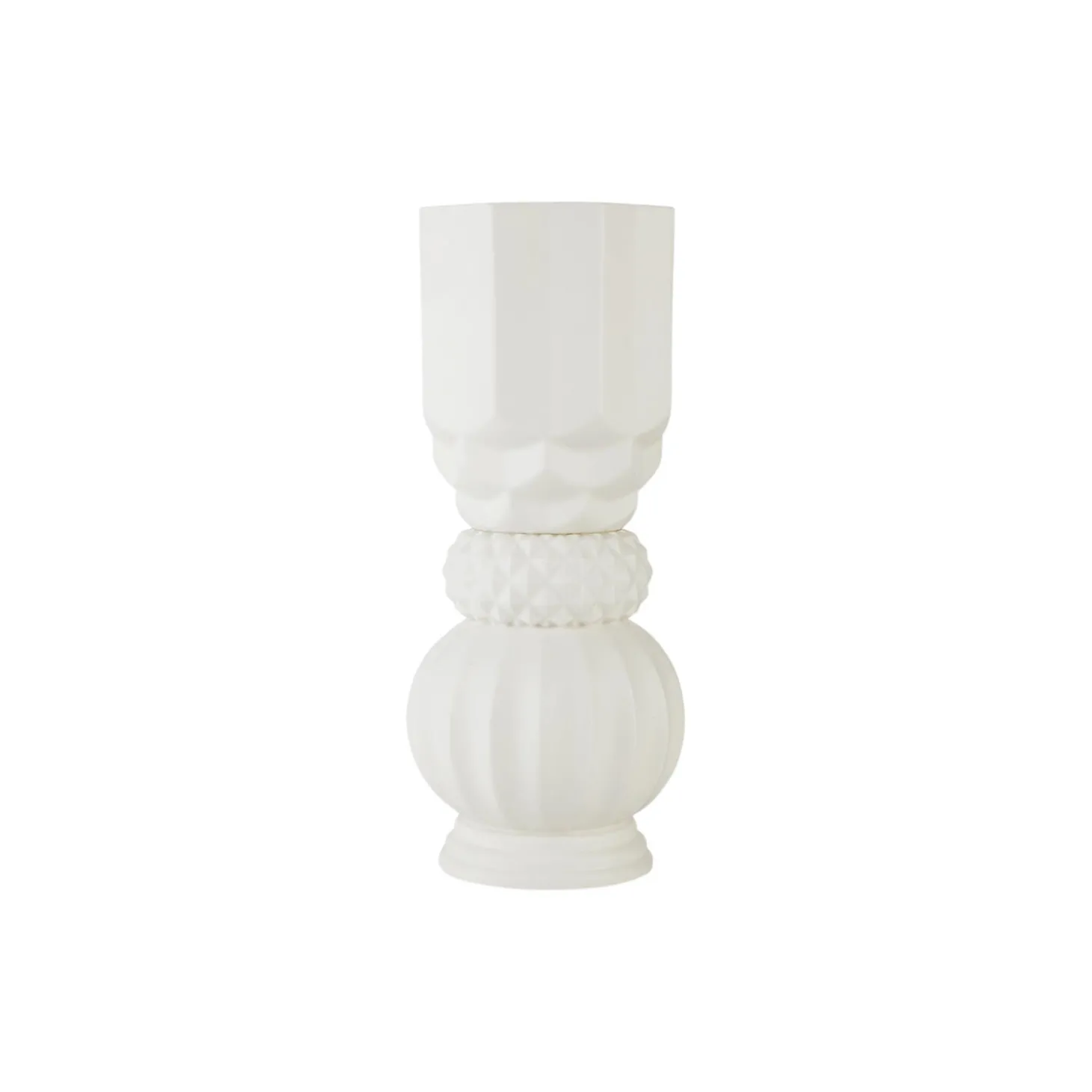 Samsurium Towerbell vase, white