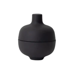 Sand Secrets Small Bowl, black clay