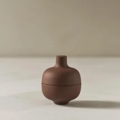 Sand Secrets Small Bowl, red clay