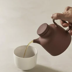 Sand Secrets Tea Pot, red clay