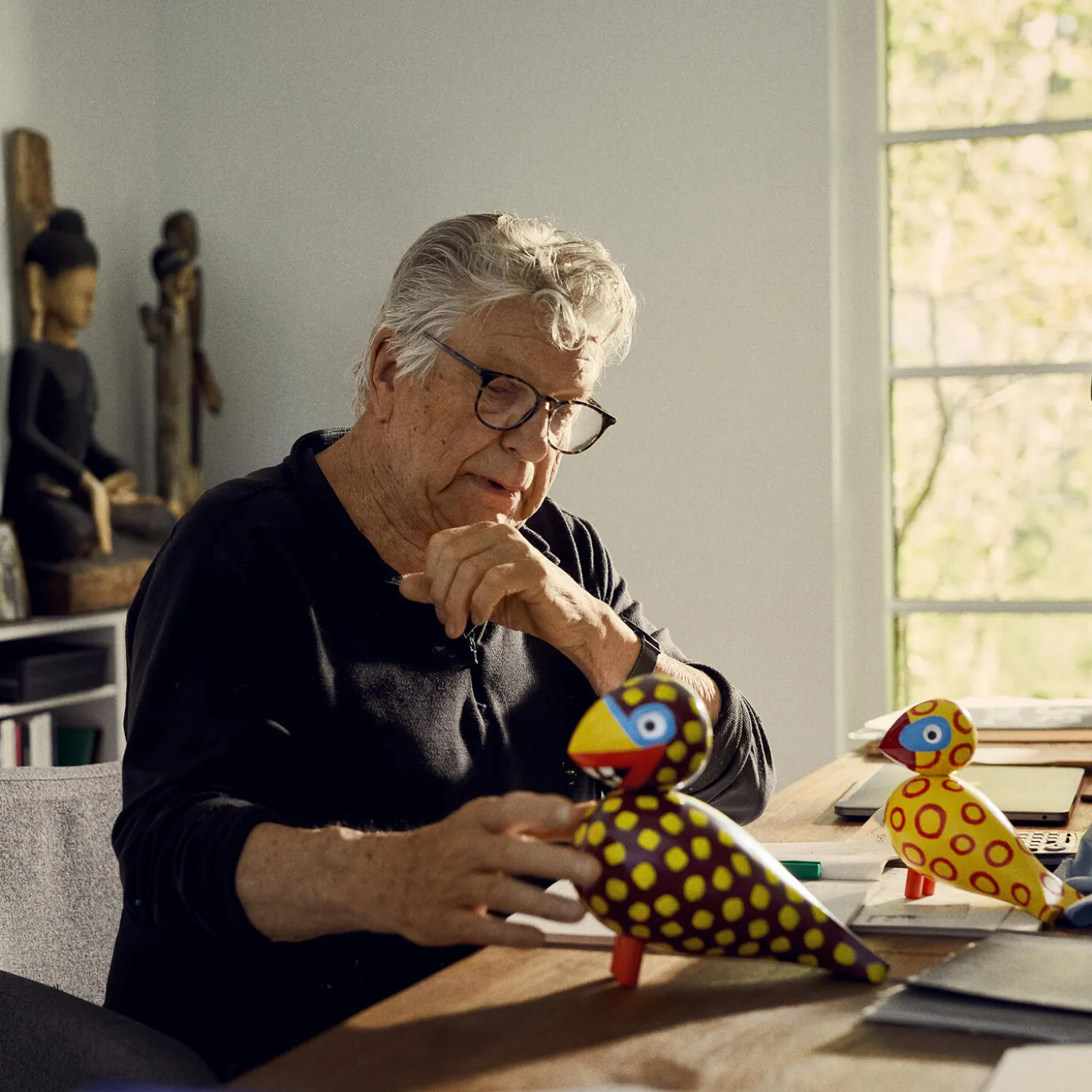 Sangfugl x Leif Sylvester 2025, blue eyes