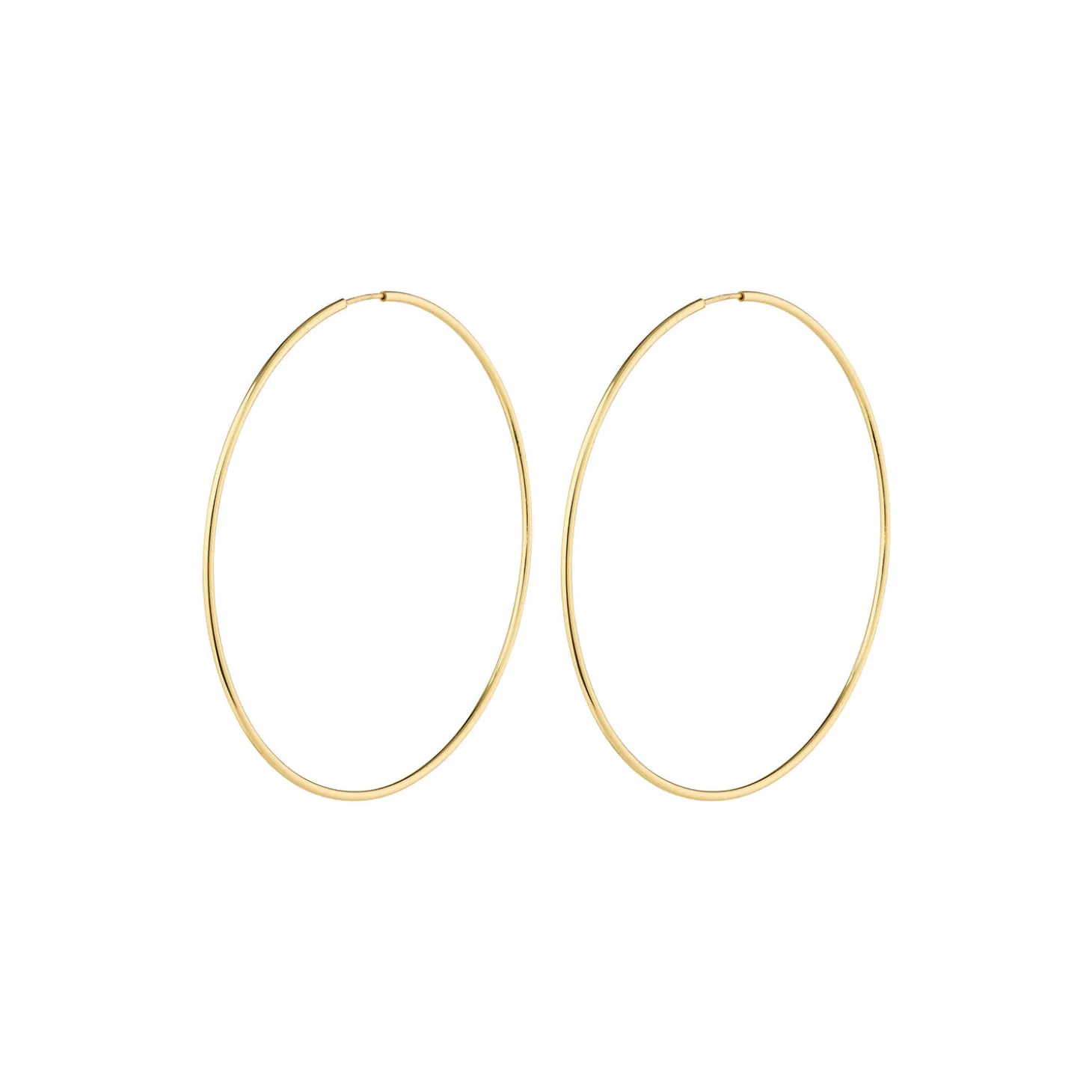SANNE Hoops X Large, gold plated