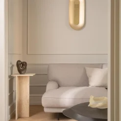 Sasi Large Wall Lamp, brass