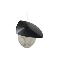 Satellite Outdoor Pendant, cream white semi matt