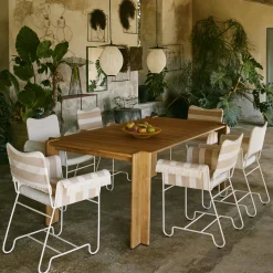 Satellite Outdoor Pendant, cream white semi matt