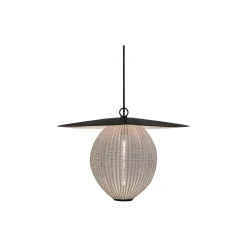 Satellite Pendant, cream white semi matt