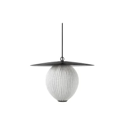 Satellite Pendant, cream white semi matt