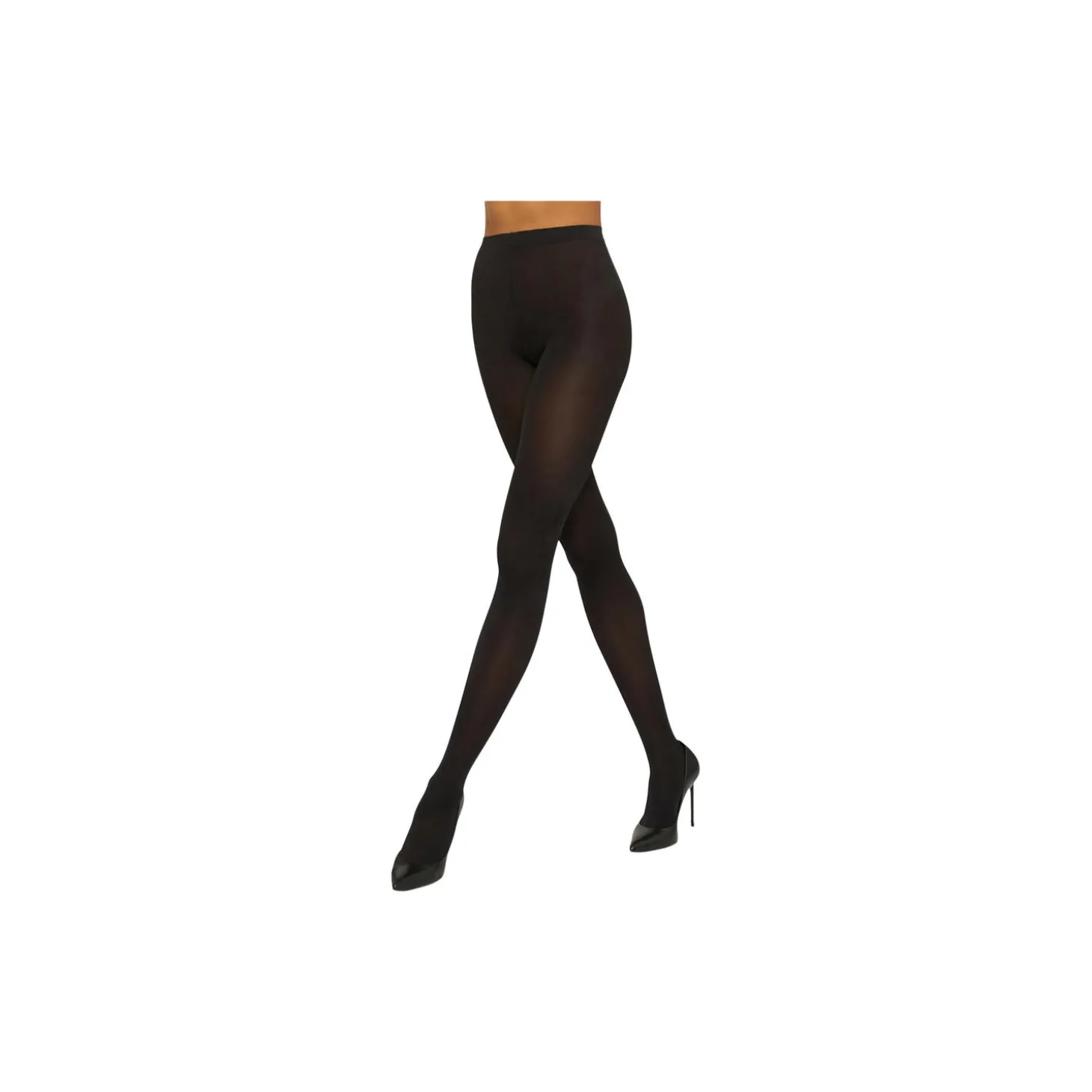 Satin Opaque 50 Tights, black