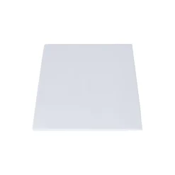 Satinvævet børnelagen, hvid