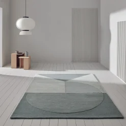 Satomi gulvtæppe, aqua