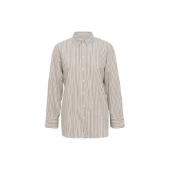 SavannaPW Shirt, neutral twin stripe