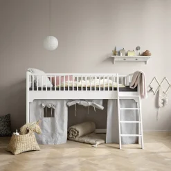 Seaside Classic forhæng, grå