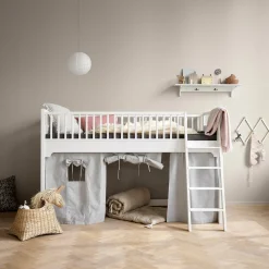 Seaside Classic halvhøj seng 90x200 cm