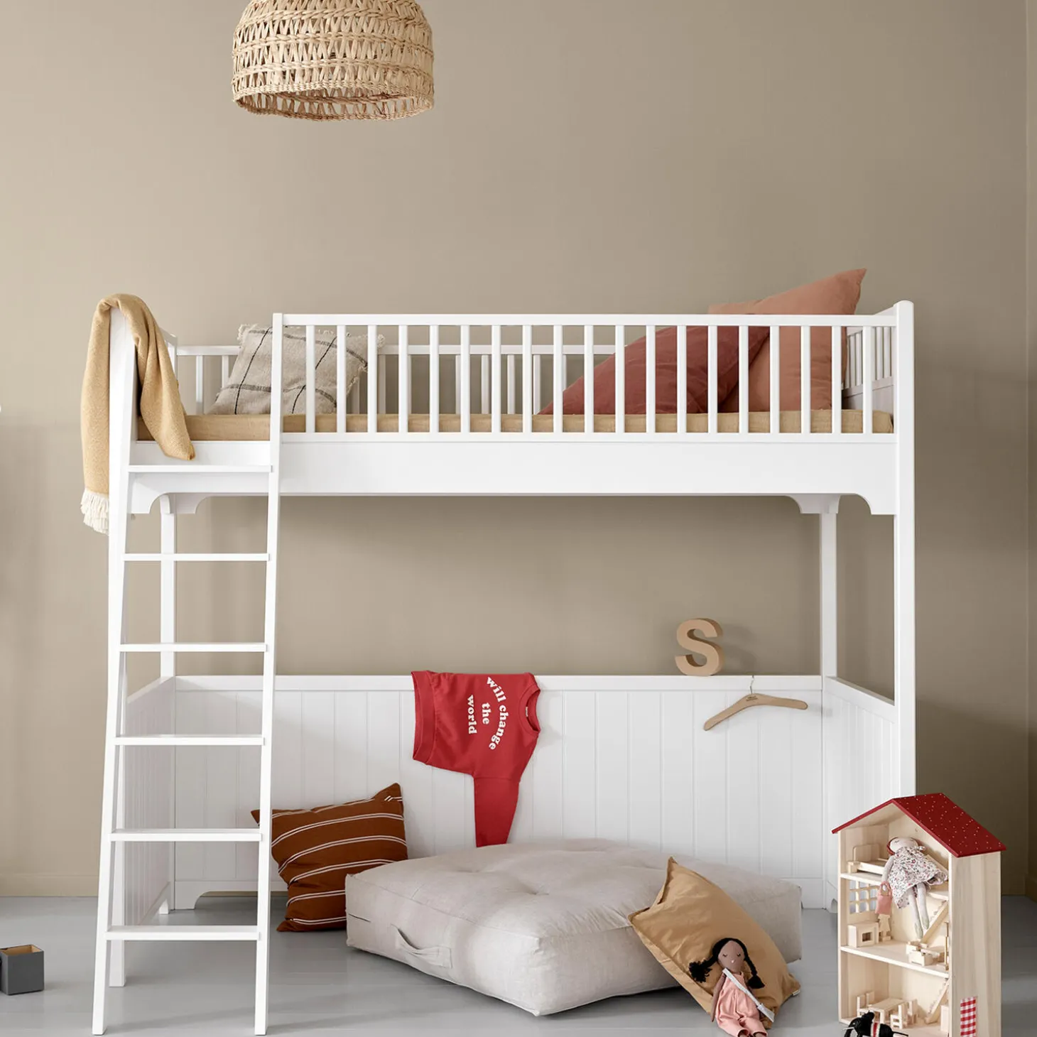 Seaside Classic højseng 90x200 cm