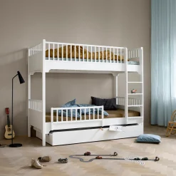 Seaside Classic køjeseng 90x200 cm med lodret stige