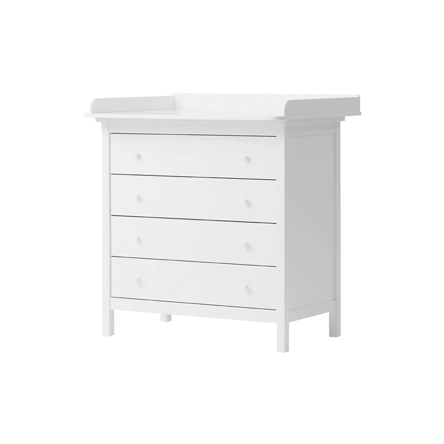 Seaside puslekommode med 4 skuffer