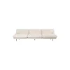3-seater Flaneur Sofa, Limonta 15/antique brass