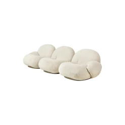 3-seater Pacha Sofa with Armrests, Mumble 02
