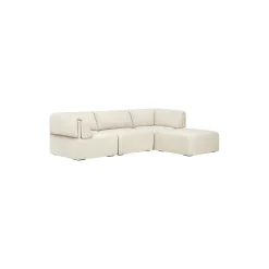 3-seater Wonder Sofa with Armrests and Chaise Longue, Mumble 02