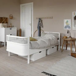 Sebra sengen Junior & Grow, classic white