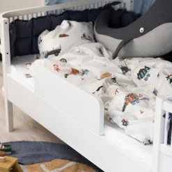 Sebra universal sengehest, classic white