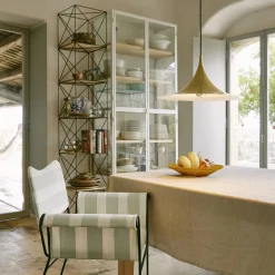 Semi Pendant, fennel seed glossy