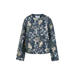 Sequins denim jacket, denim sequins