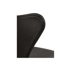 Serie 7™ 3107 fuldpolstret stol, dark brown/chrome