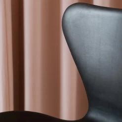 Serie 7™ 3107 fuldpolstret stol, dark brown/chrome