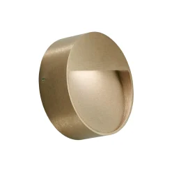 SERIOUS 1 væglampe, brass