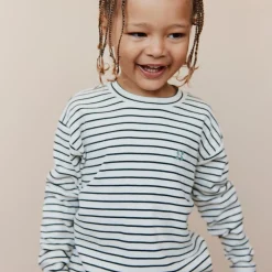 SethSK T-Shirt Long Sleeve, black striped