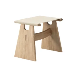 Seto Stool, light oiled oak/natural