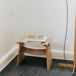 Seto Stool, light oiled oak/natural